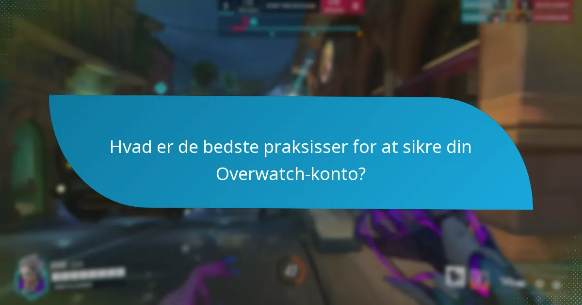 Hvordan linker du din Overwatch-konto på tværs af platforme?