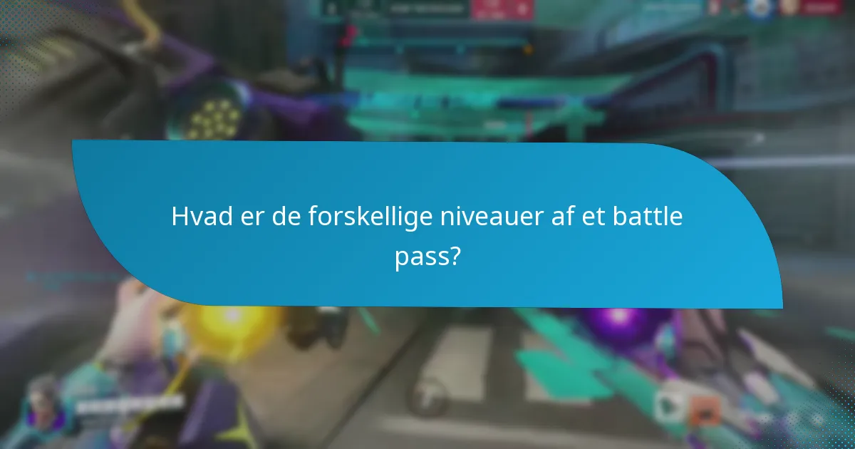Hvilke belønninger kan jeg tjene i hvert battle pass-niveau?