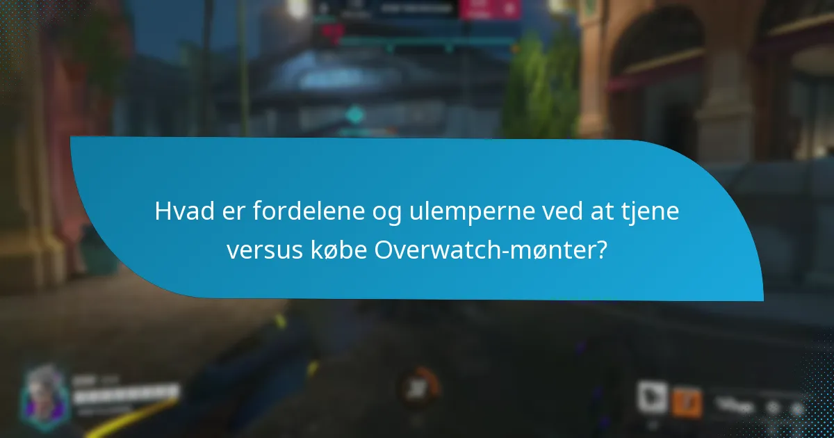 Hvordan kan spillere tjene Overwatch-mønter?
