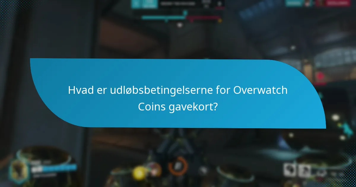 Hvordan indløser jeg et Overwatch Coins gavekort?