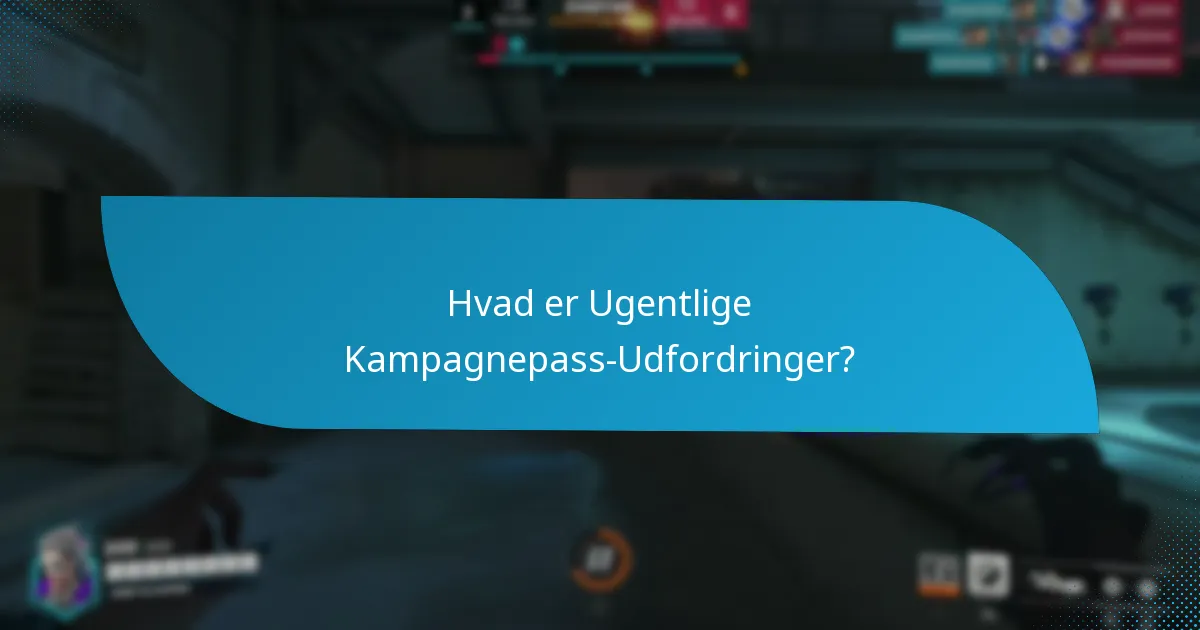 Hvordan adskiller Sæsonbestemte Kampagnepass-Udfordringer sig?