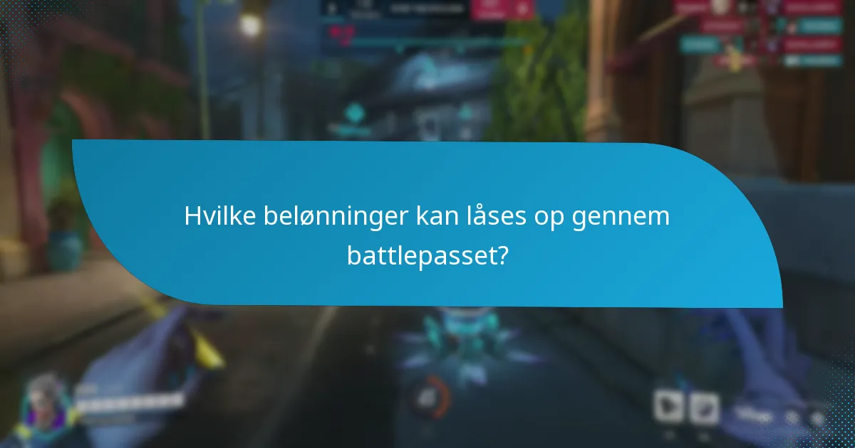 Hvilke belønninger kan låses op gennem battlepasset?
