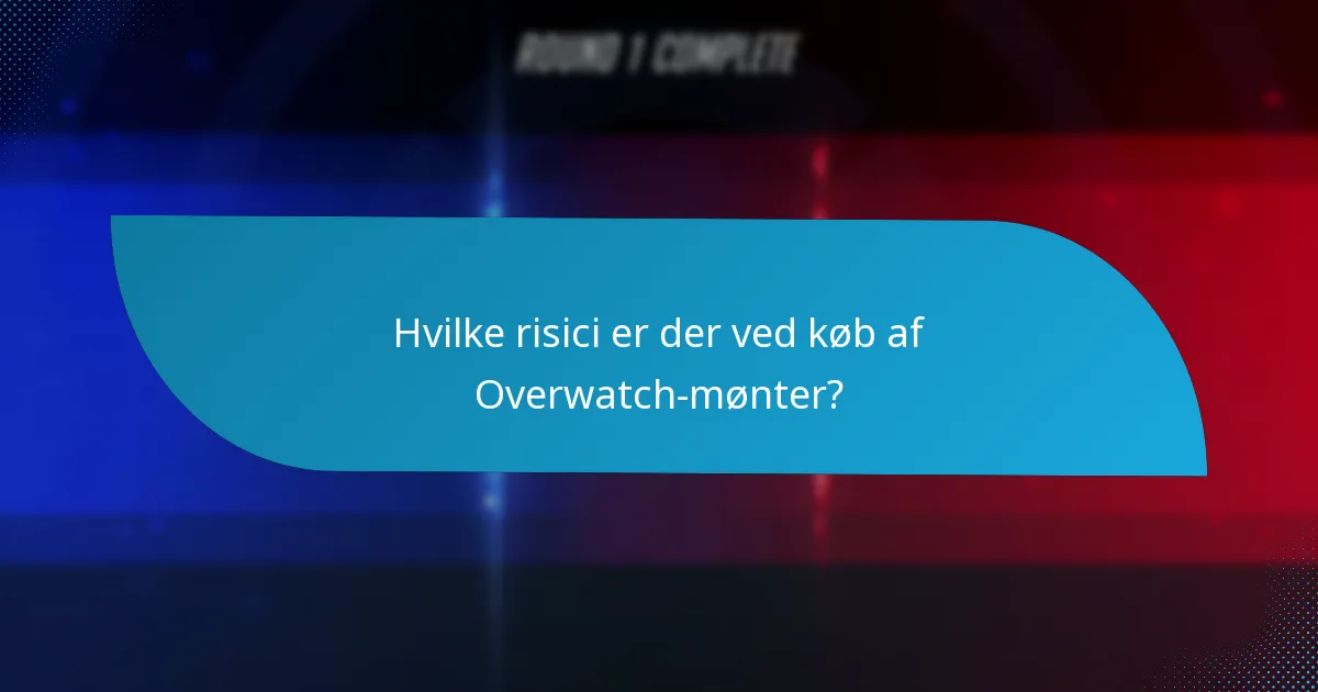Hvilke in-game genstande kan købes med Overwatch-mønter?